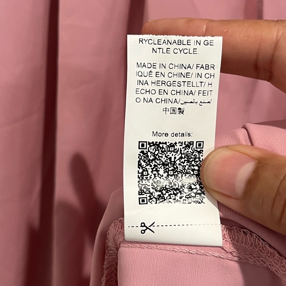 SHEIN Belle Plus Surplice Neck Tulip Hem Bridesmaid Dress Size 1XL NWT - Picture 8 of 9